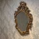 Vintage gold baroque mirror / wall mirror