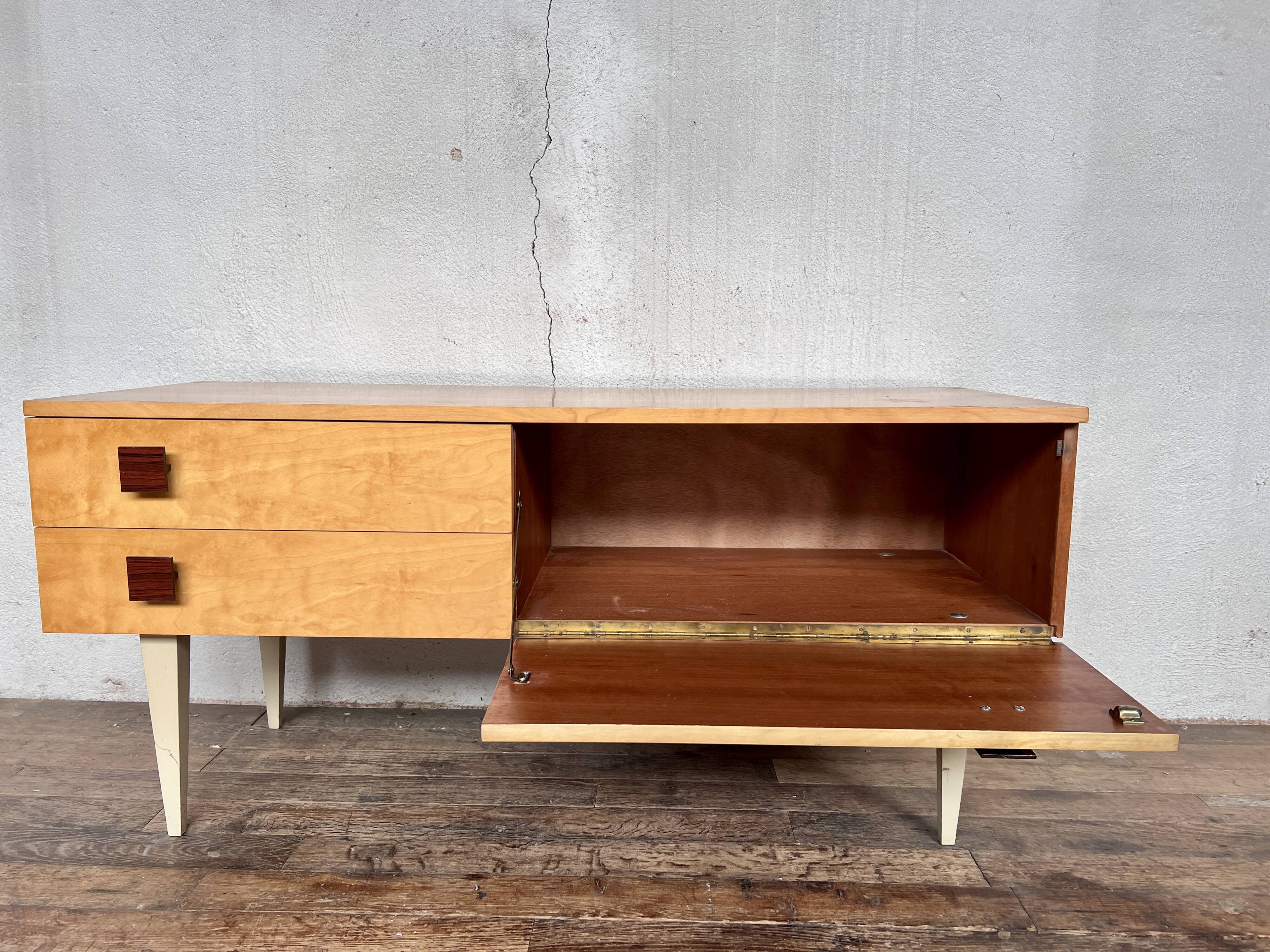 TV stand - hifi - vintage enfilade - 50/60