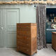 Large Art Deco oak chest of drawers (renovated)