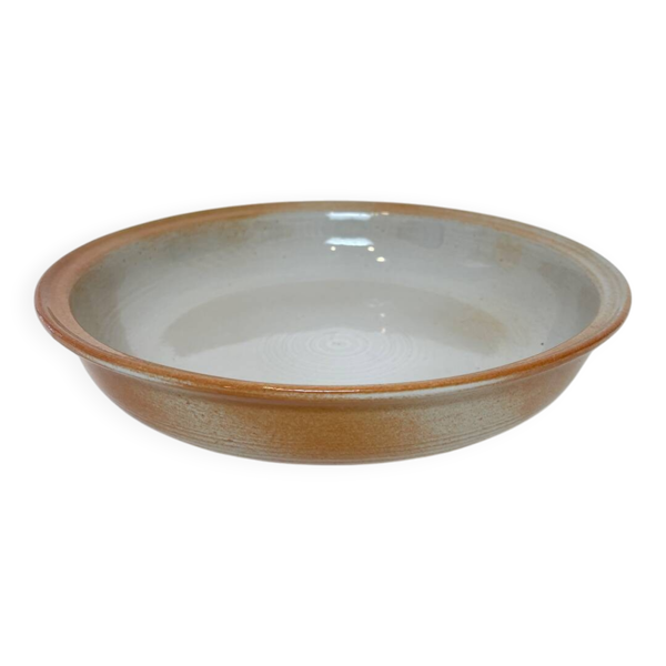 Plat creux en grès, 1970