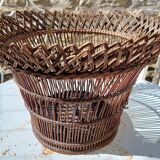 Vintage wicker basket 23 cm