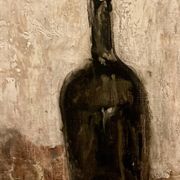 Huile sur toile des années 1970