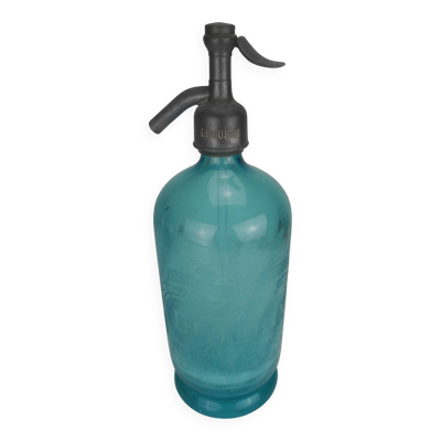 ancienne bouteille siphon eau seltz Drouhin antique french bottle