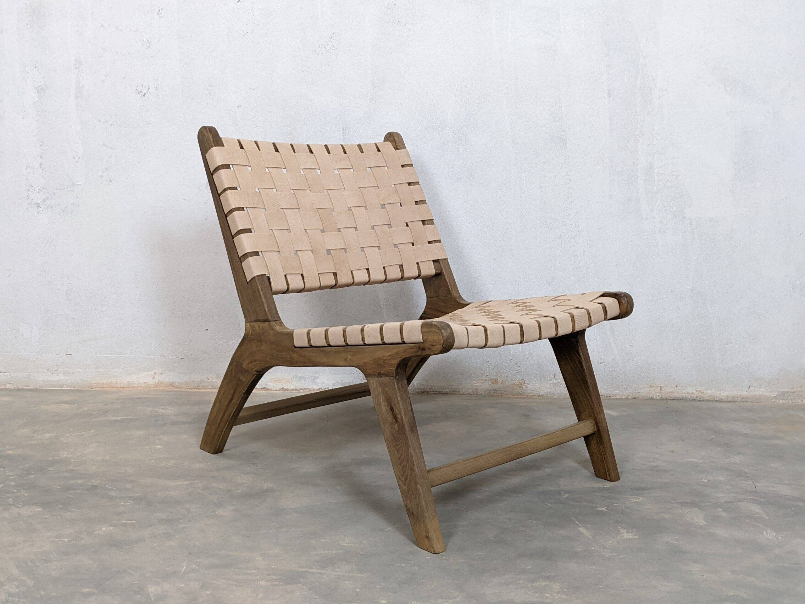 Two leather armchairs