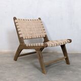 Two leather armchairs