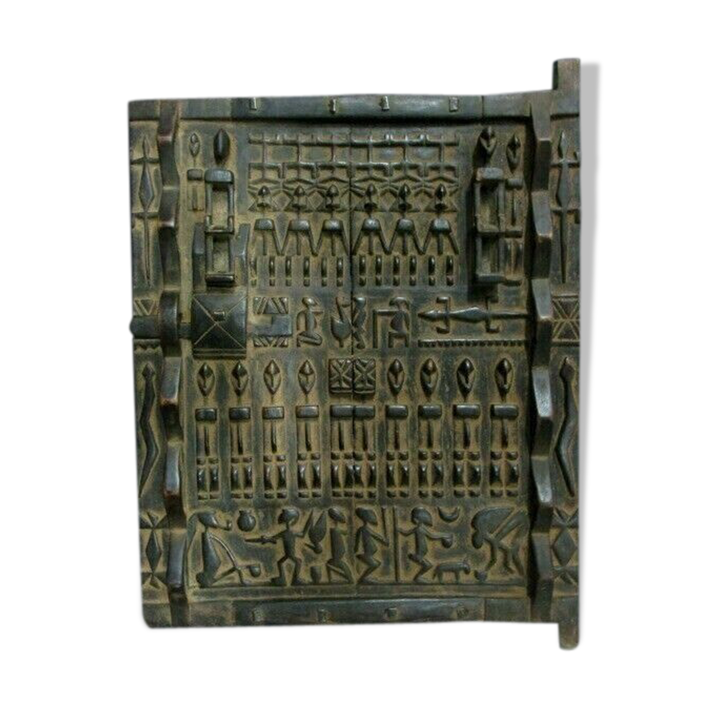 African art Dogon granary door Mali