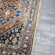 Hand-knotted Persian Shiraz rug in wool with tribal decoration, 300 x 220 cm.