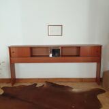 Console en teck vintage années 60