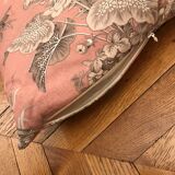 Pink "Indian" square cushion