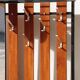 Vintage entryway coat rack – Cabinet with hooks, mirror and storage