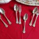 set of antique Cristofle cutlery model Chinon violin