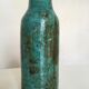 Vase de céramique en terre émaillée années 60s