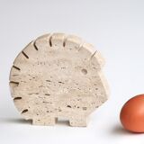 Travertine hedgehog Fratelli Mannelli, 70s