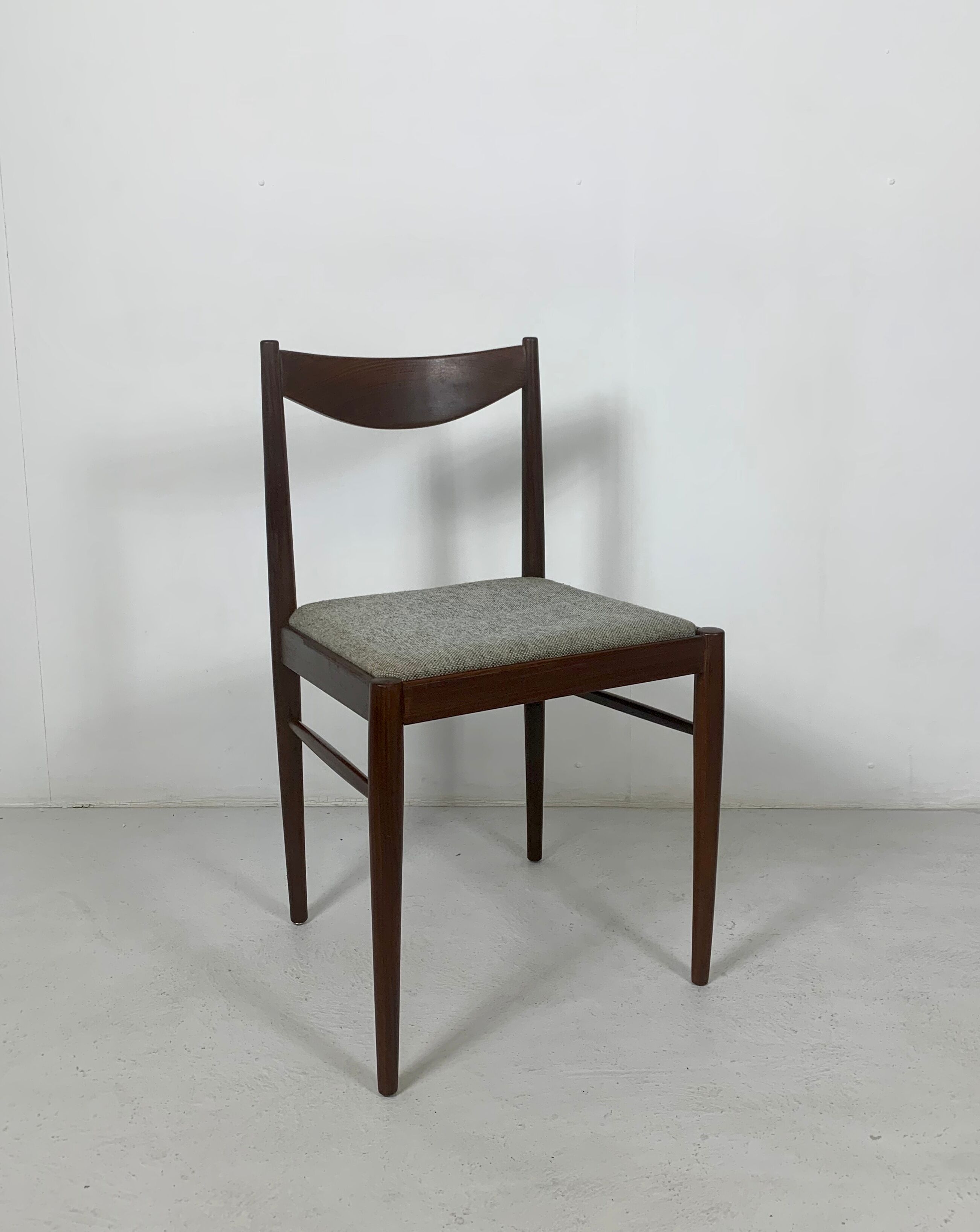 Danish midcentury chair in afromosia 1950s