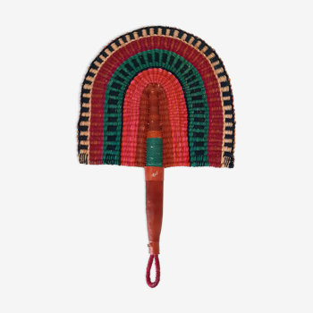 African fan bolga wall decoration of ghana