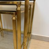 Brass nesting tables