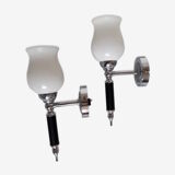 Pair of wall lamps 1960