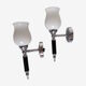 Paire d'appliques 60