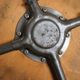 Ensemble de 2 tabourets des années 60 / teck / acier / design industriel danois.