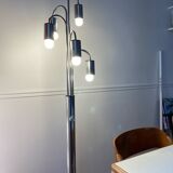 Vintage chrome floor lamp from the 70s