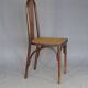Bistro chair with curved wood by Wojciechow No. 644, not Thonet.