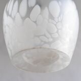 Lampe suspendue en verre tchécoslovaque, années 1970
