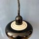 Black vintage suspension UFO Space Age by Knud Christensen