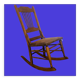 Rocking-chair vintage