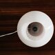 Grande Lampada Da Tavolo Murano Mushroom Rose 1970’s Design Pink Shade