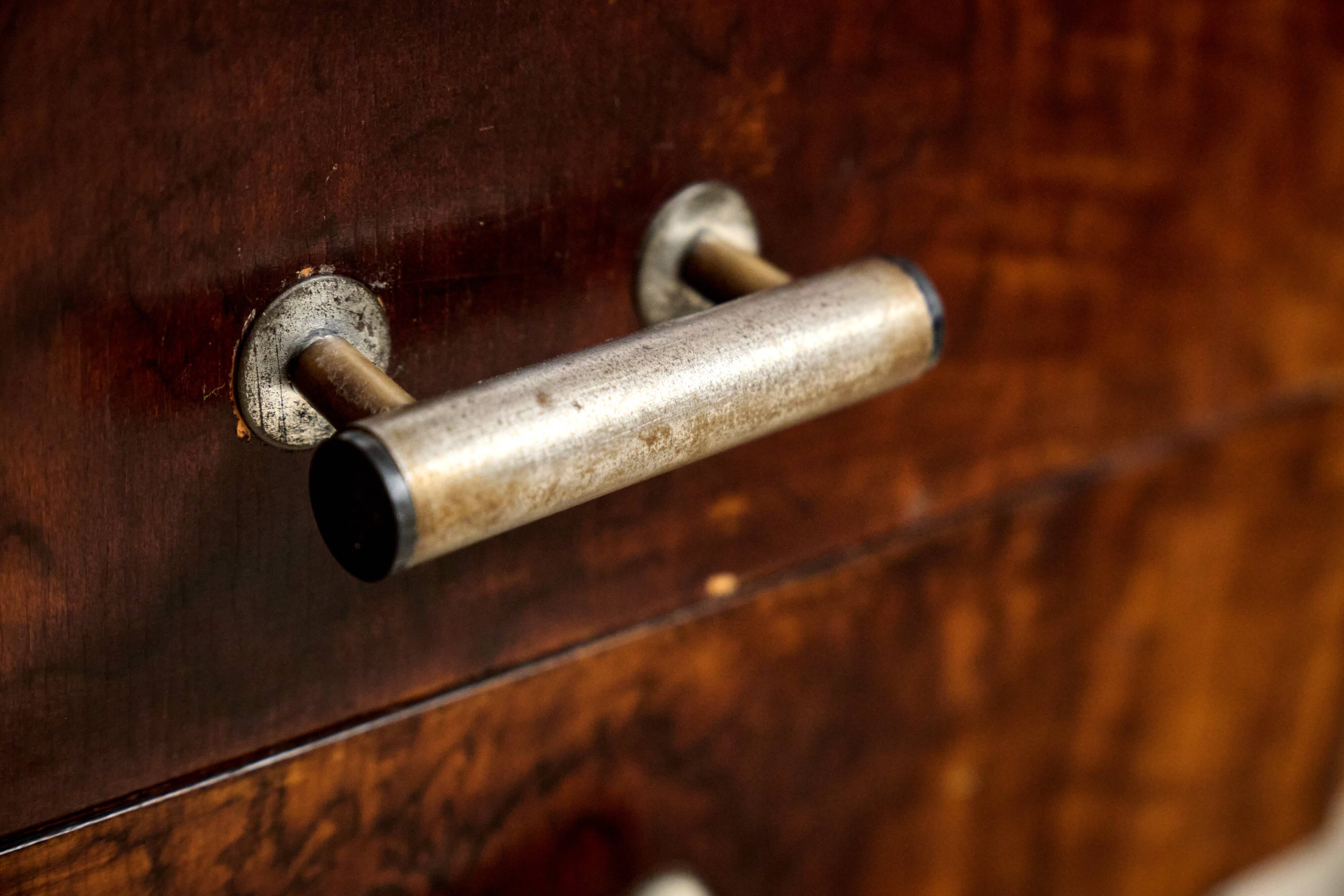 Vintage Toaletka Art Déco, proj. Jindřich Halabala, lata 40, Czechosłowacja