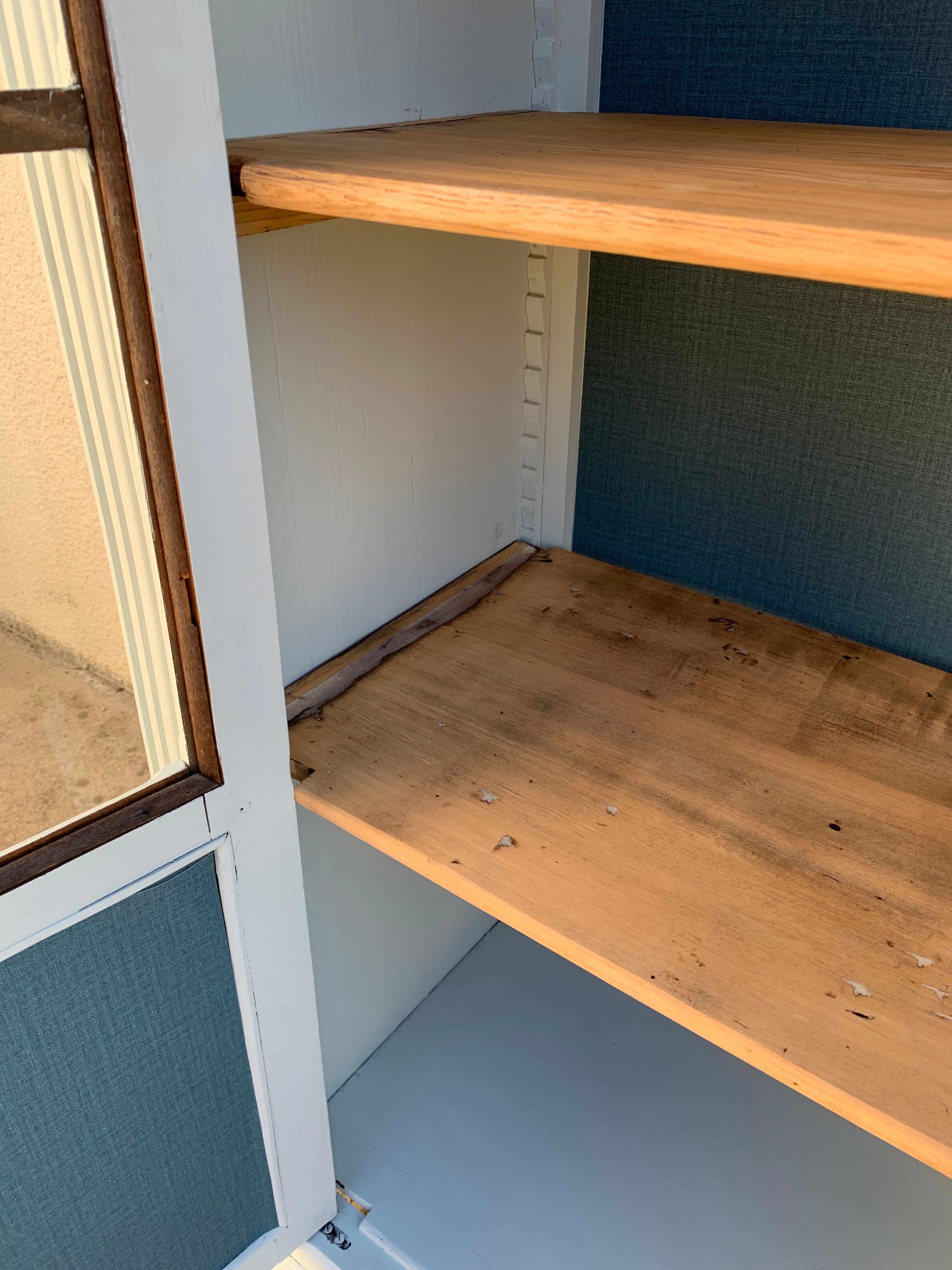 Glass-glazed Parisian wardrobe 1920