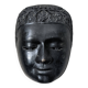 Bronze wall mask Asia handcrafted