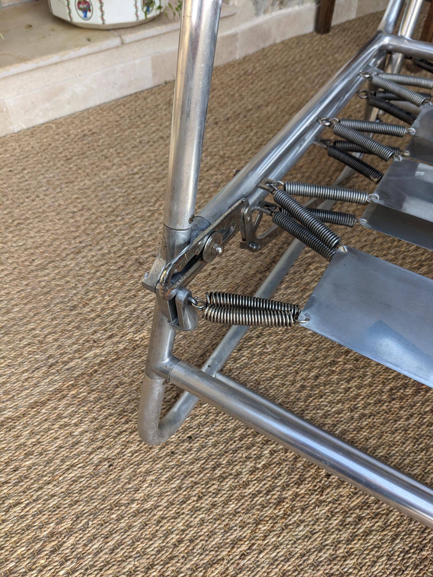 Modernist armchair by F. CARUELLE