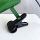 ELBE 4485 Deco Domo clamp lamp green, 80's