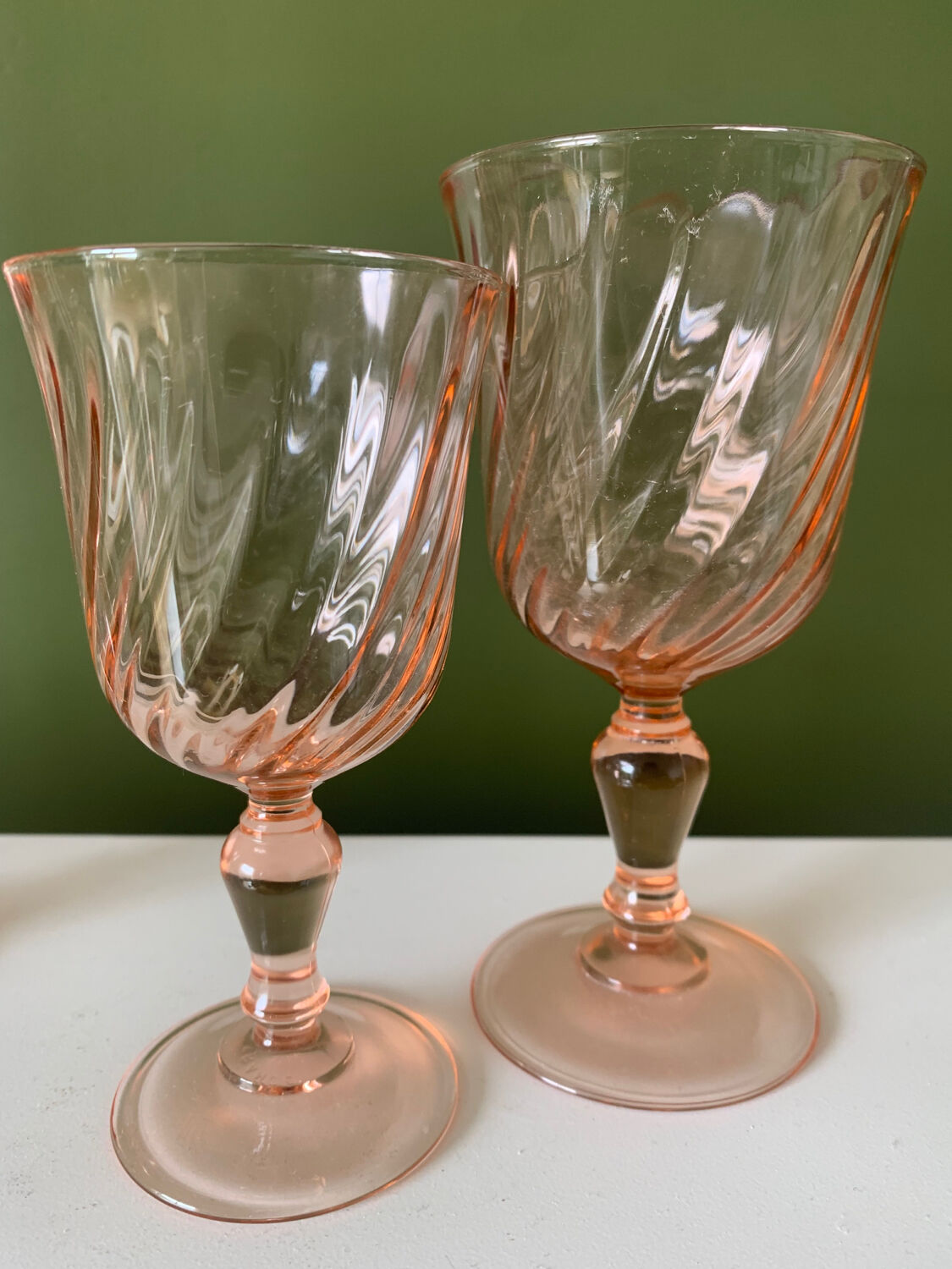 Rosaline stemmed glasses