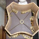Classic lampshades in vellum and trimmings