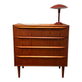 Commode scandinave vintage en teck "Tage"