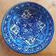 Large Moroccan dish or terracotta bowl, 42 cm diameter