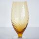 Small vintage yellow glass vase, 20th century, Europe, 1960s