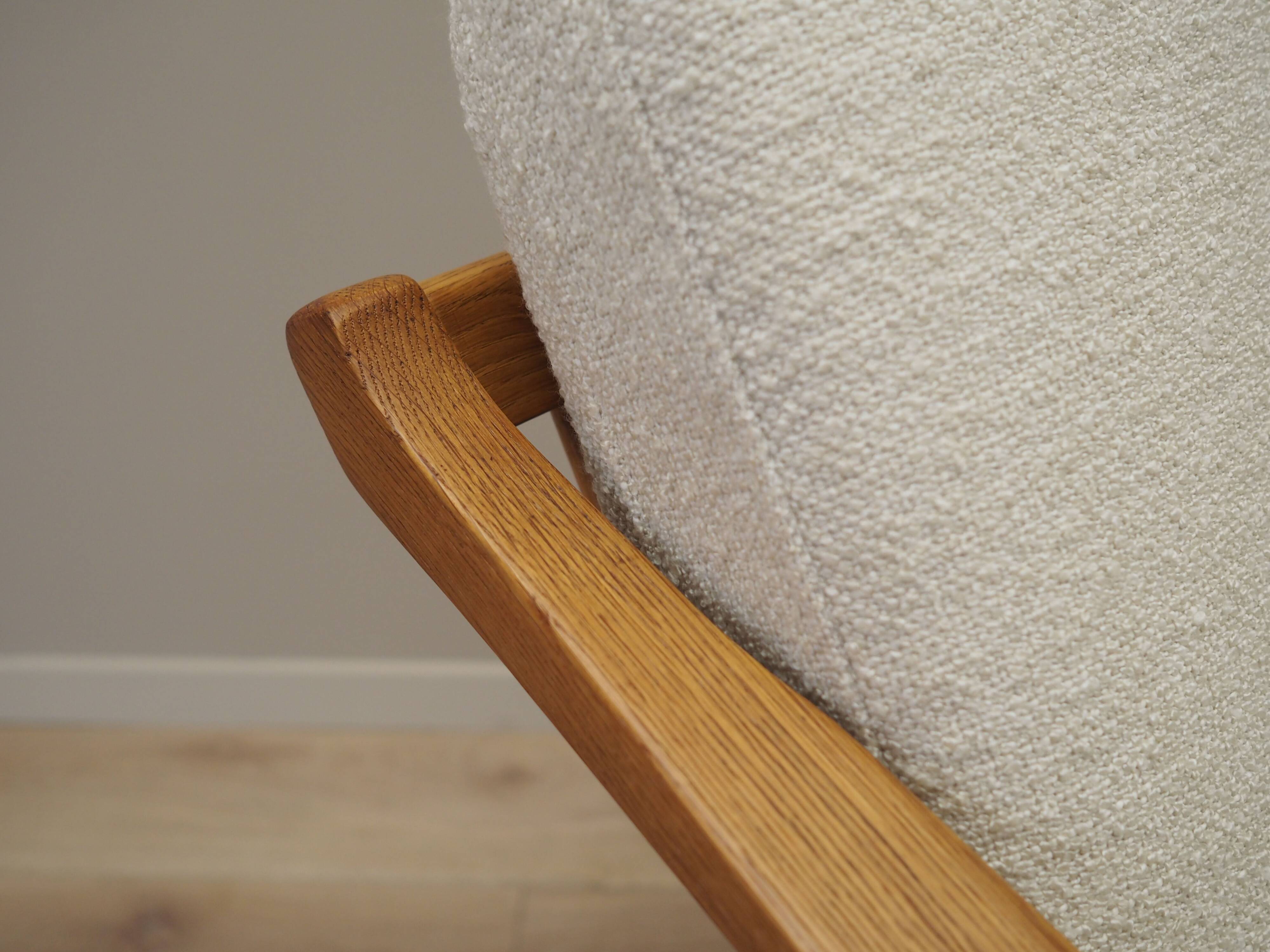 Oak rocking chair, Danish design, 1960s, designer: H. Brockmann Petersen, p