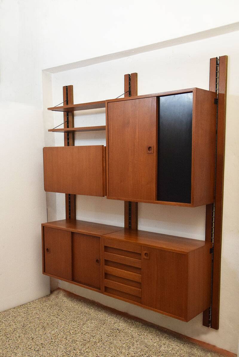 Poul Cadovius modular bookcase, Denmark, 1960s