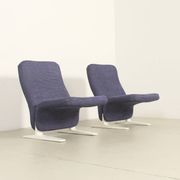 Paire de fauteuils Concorde de Pierre Paulin pour Artifort, 1966