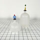 Pair of Italian vials made of murano glass, 1970s