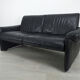 Vintage leather sofa desgn Belgian 80s edition Swann