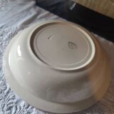 Hollow dish Keller Guérin Lunéville iron earth model Berthe Art Deco