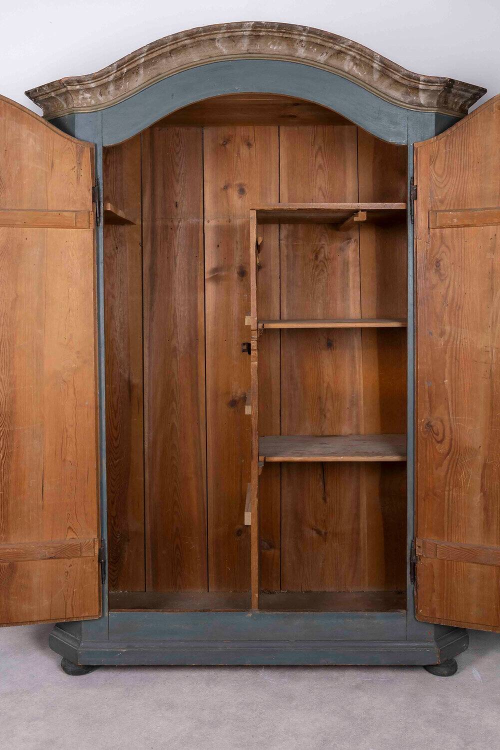 Painted German wardrobe