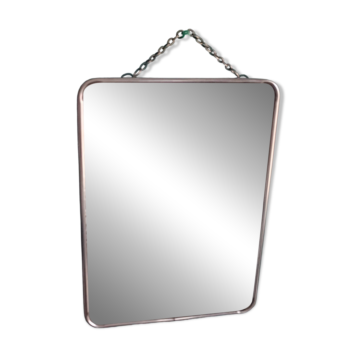 1950s barber mirror