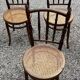 Lot de 6 chaises bistrot Josef Hofmann 1930