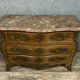 Convenient tomb Louis XV in precious wood marquetry around 1880