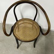 Old bentwood office chair Fischel 1930s